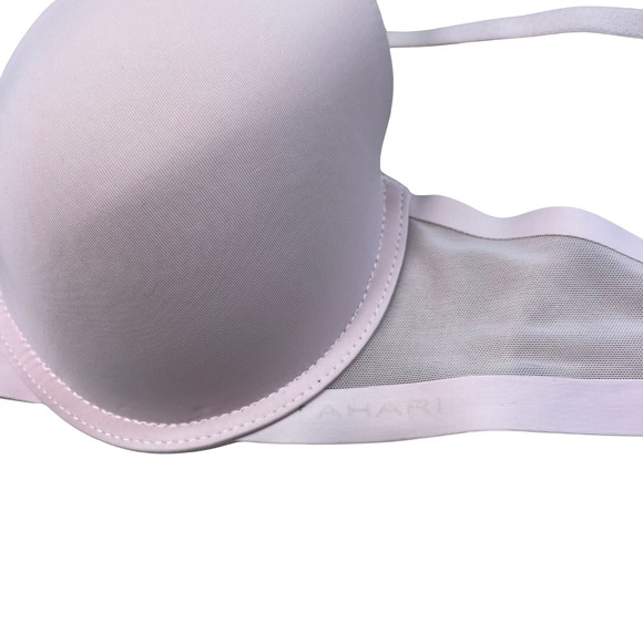 Tahari T-Shirt Bra Womens 34C Pink Contoured Padded Underwire - Picture 11 of 11